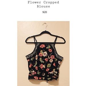 Pretty flower top!